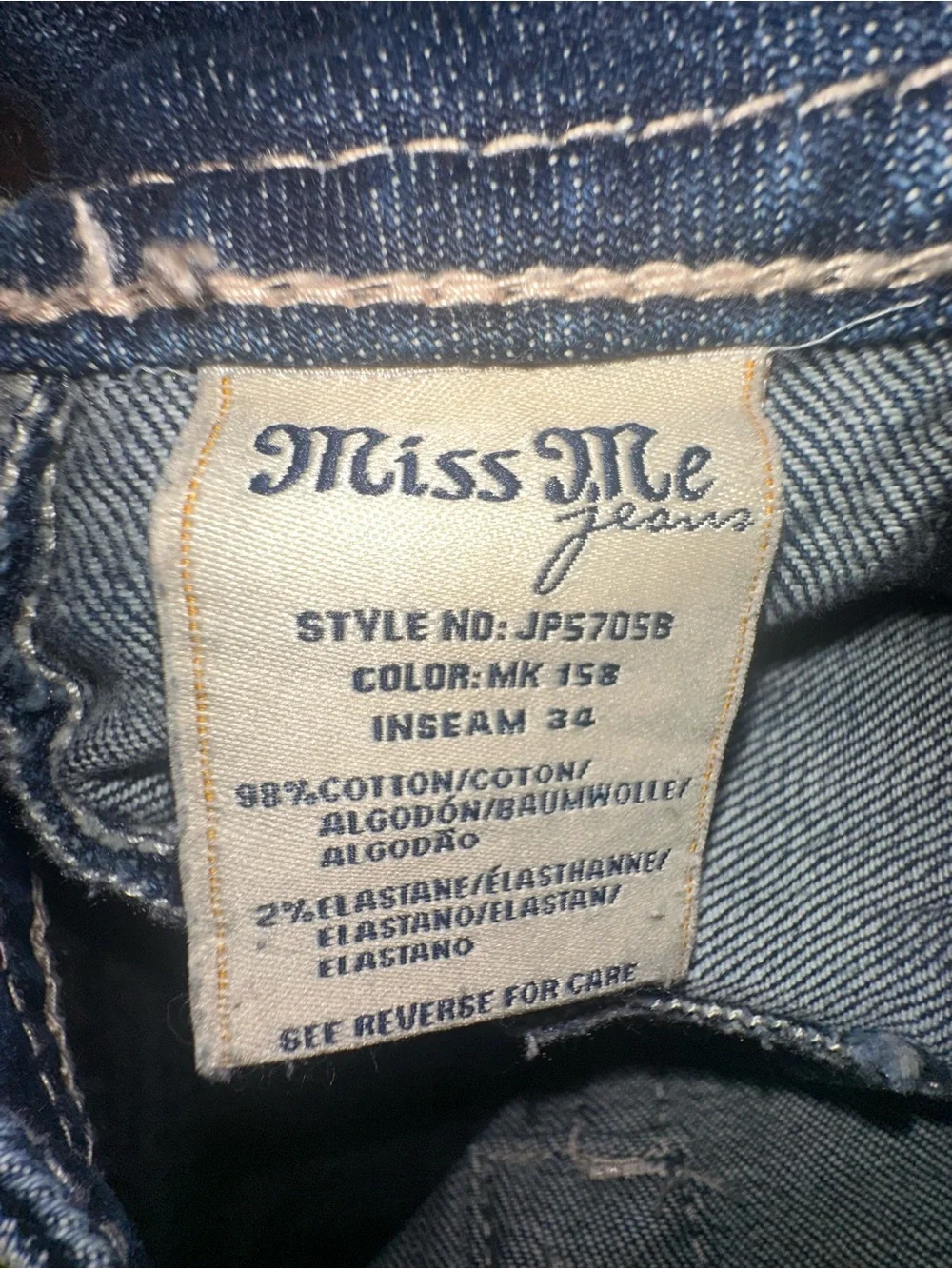 Miss Me Western Rodeo Cowgirl Denim Rhinestone Bootcut Jeans!